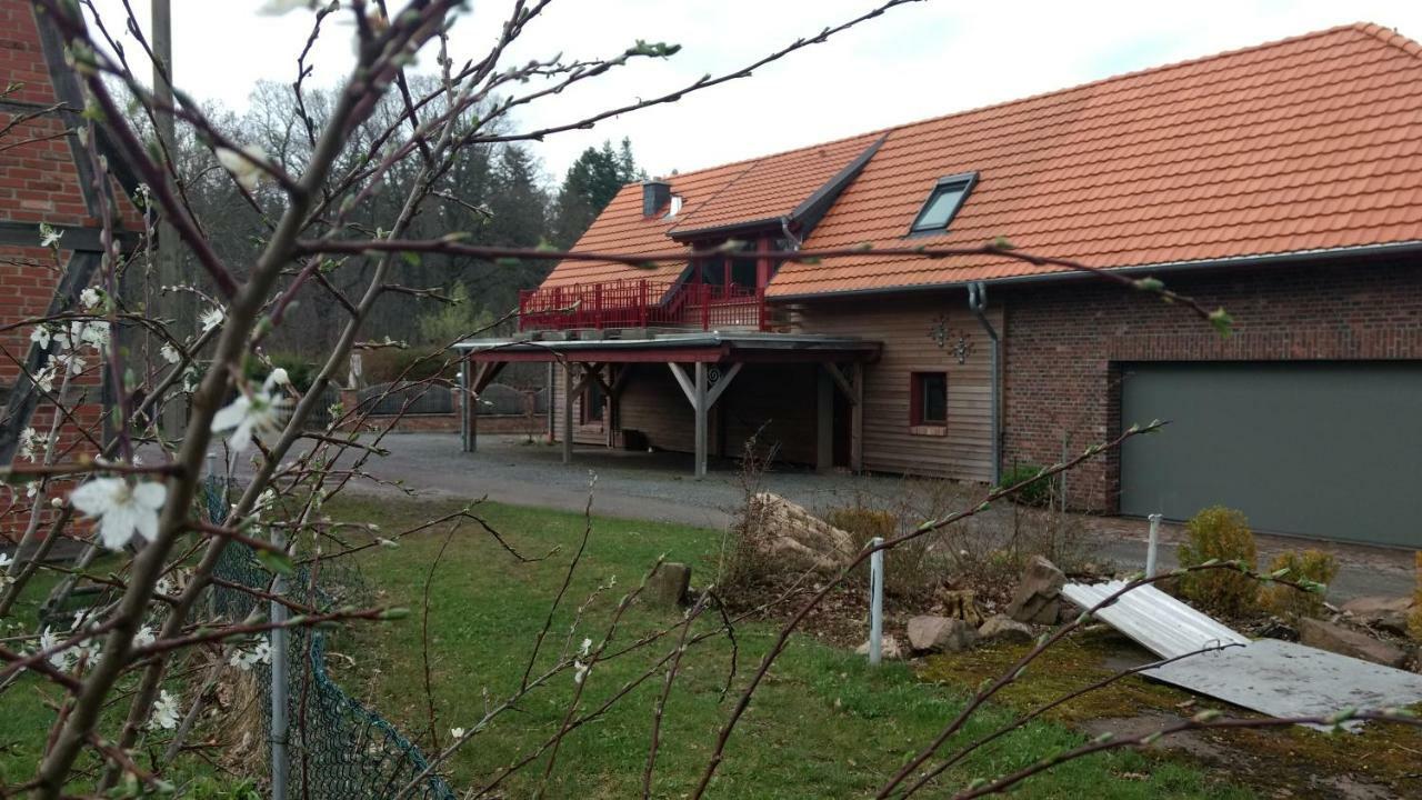 Ziegeleihof Inmitten Von Wiesen Und Waeldern Degenershausen Esterno foto