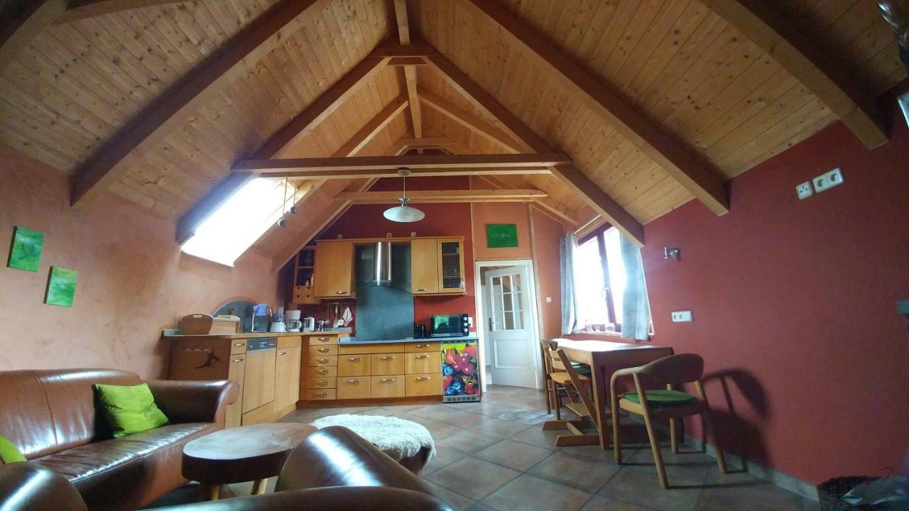 Ziegeleihof Inmitten Von Wiesen Und Waeldern Degenershausen Esterno foto