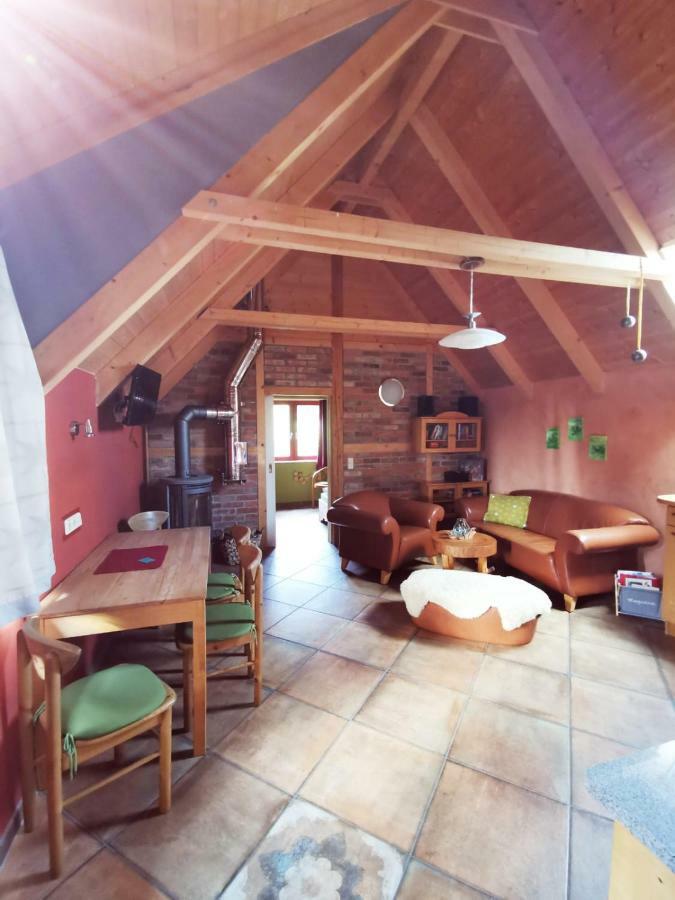 Ziegeleihof Inmitten Von Wiesen Und Waeldern Degenershausen Esterno foto